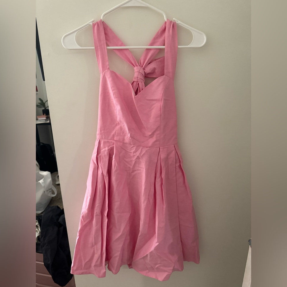 Lauren James Preppy Pink Bow Dress!